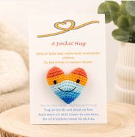 Pocket Hug / Taschenumarmung Handmade
