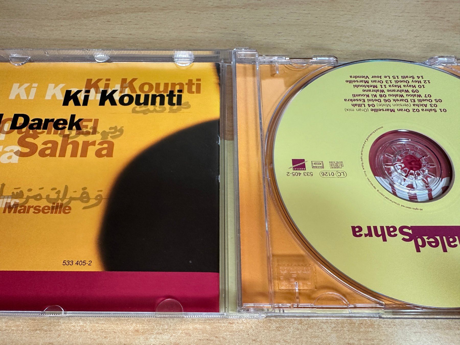 CD: B7 Khaled – Sahra – Usato da Rikon im Tösstal venduto da Alpenmutz 2