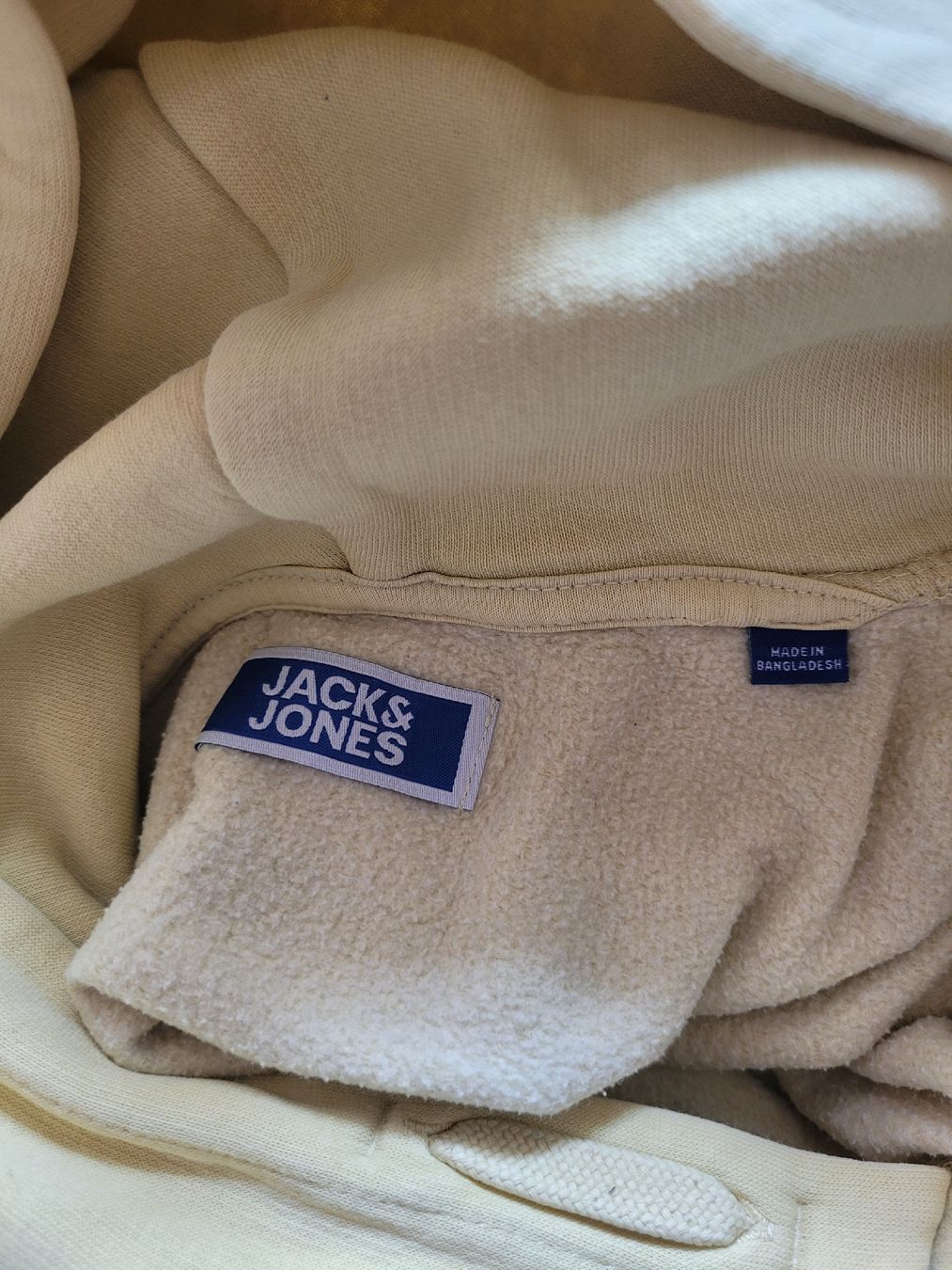 Jack & Jones Pulls et sweat-shirts: 56. Pull à capuche Jack&Jones jaune, taille S – D'occasion à Villars-sur-Glâne par m66_dch5 1
