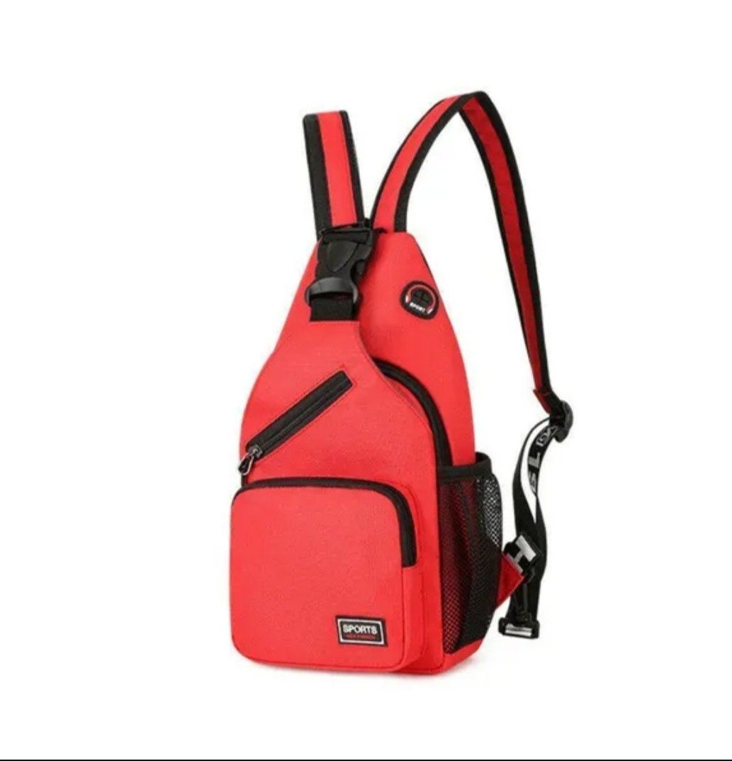 Zaini: Rote Diagonale Seitentasche (Rucksack) – Nuovo e nell'imballaggio originale da Büttikon AG venduto da PAM120319 1