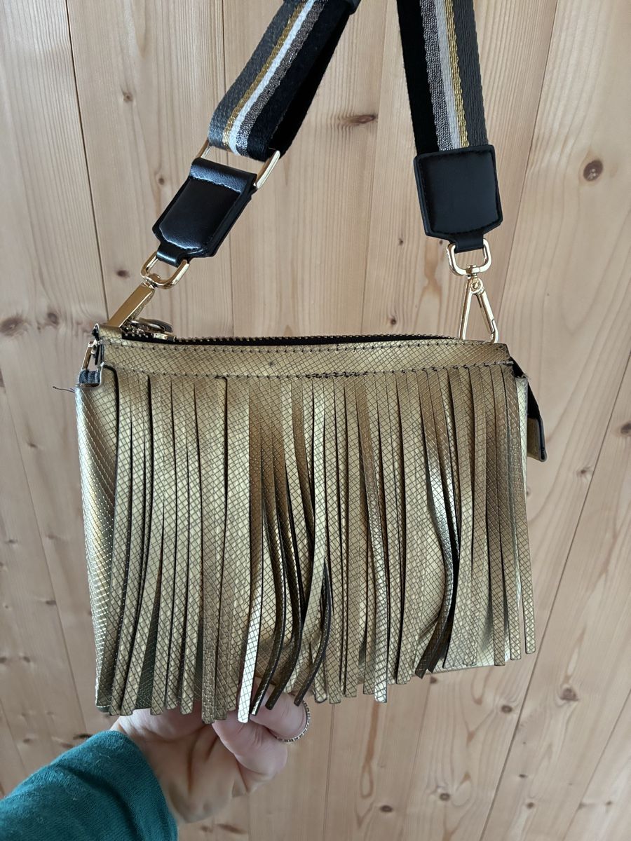 Gianni Chiarini Borse da donna: Fransentasche gold von Gianni Chiarini – Usato da Heiden venduto da sab_rzm2