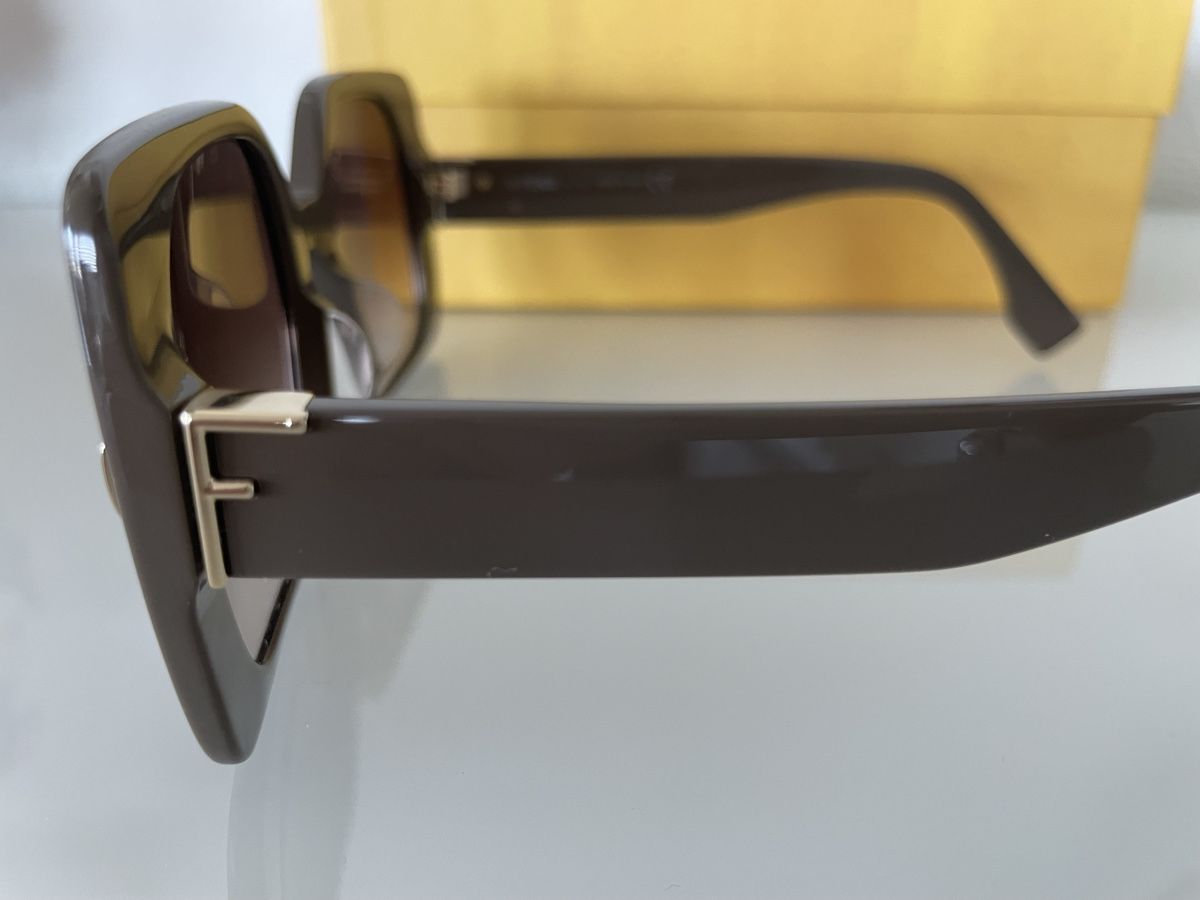Fendi Occhiali & Lenti: Fendi Sonnenbrille braun – Usato da Baar venduto da mugi5813 3