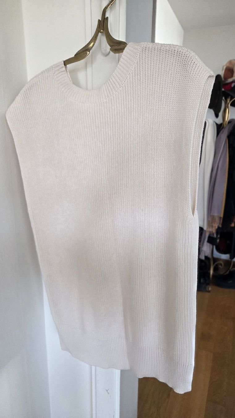 Gilet & Giacche: Trend Strickweste/Pullunder in offwhite, Gr. M – Usato da Zürich venduto da mis_2kxn 2