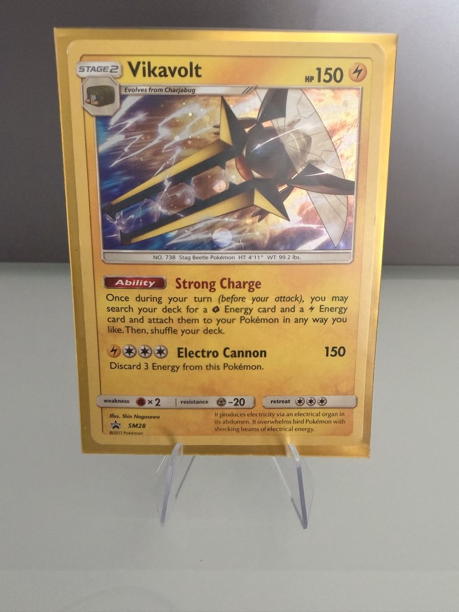 Pokémon Carte collezionabili: Vikavolt SM28 Black Star Promo Holo  – Nuovo (secondo la descrizione) da Locarno venduto da mar_z75x