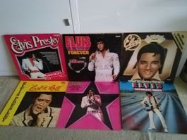 ELVIS PRESLEY Schallplatten-Sammlung