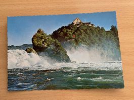 ANTIKE ANSICHTSKARTE RHEINFALL MIT SCHLOSS LAUFEN*********
