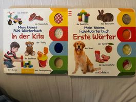 2 Fühlbücher "Erste Wörter" und "In der Kita"