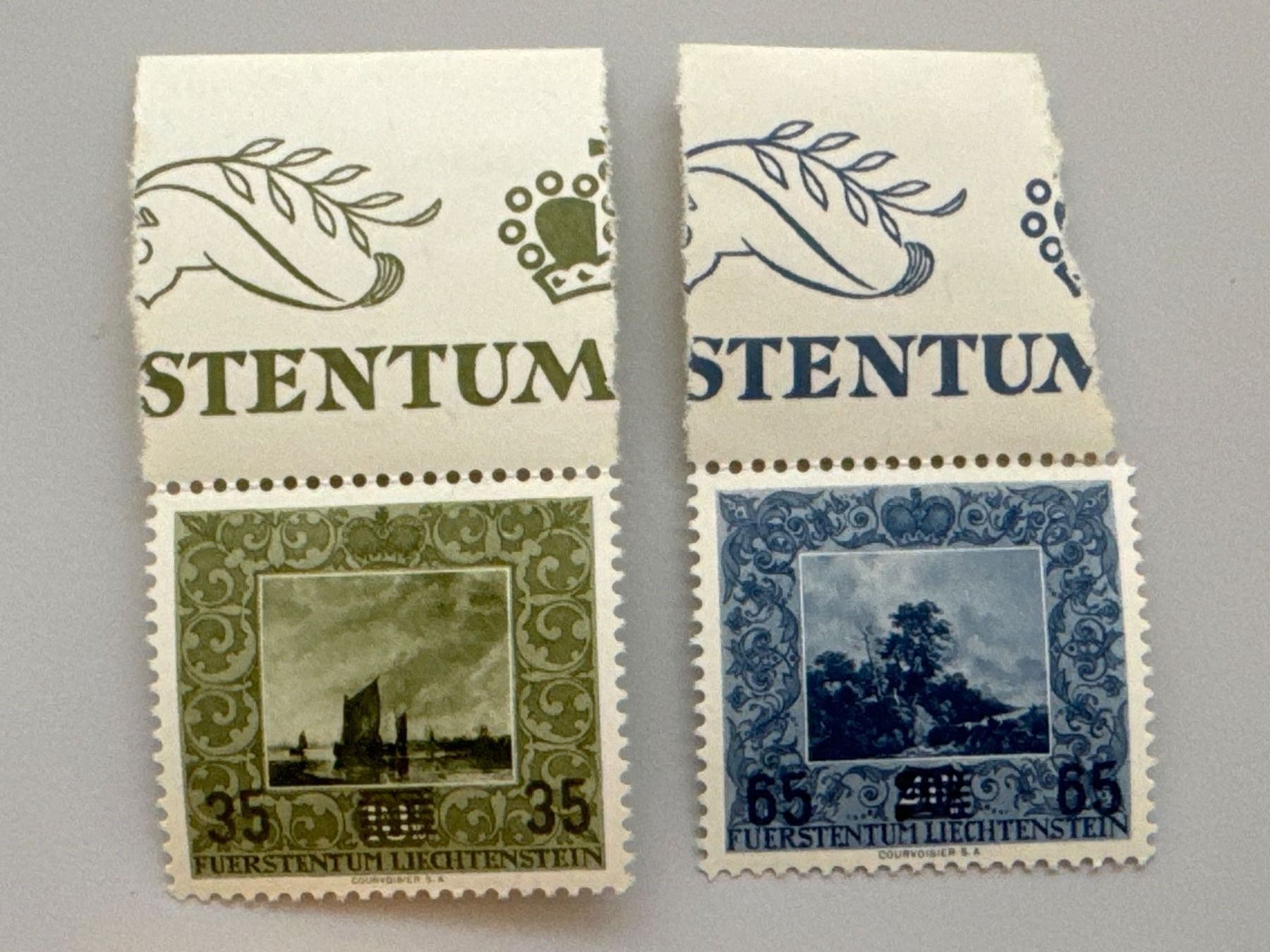 Tutti i francobolli: 1954 Gemälde, postfrisch – Usato da Küssnacht am Rigi venduto da SUOMIMASTER