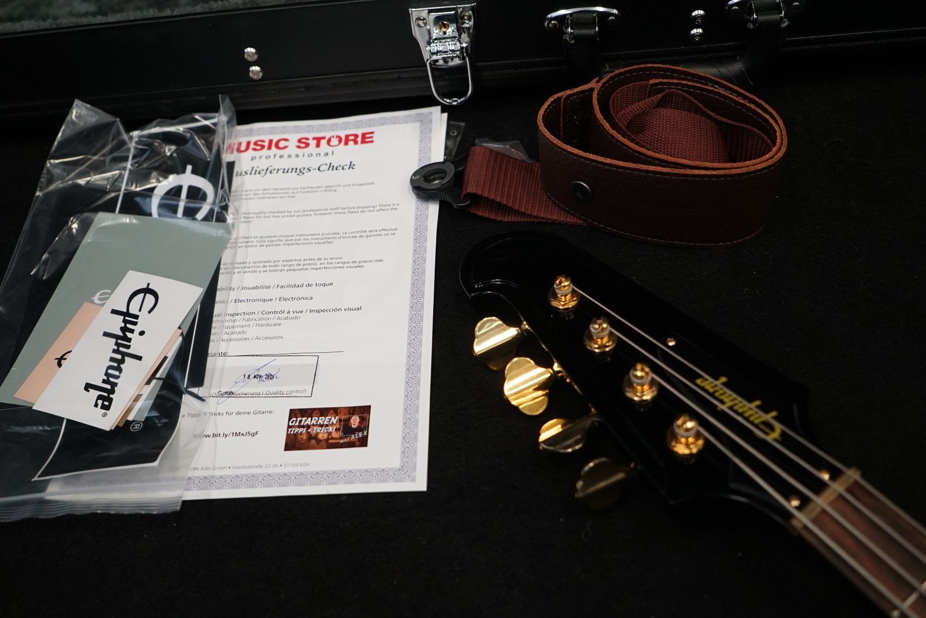 Epiphone Strumenti musicali: Epiphone Thunderbird Rex Brown Signature · E-Bass – Usato da Ortschwaben venduto da Musictrade 5