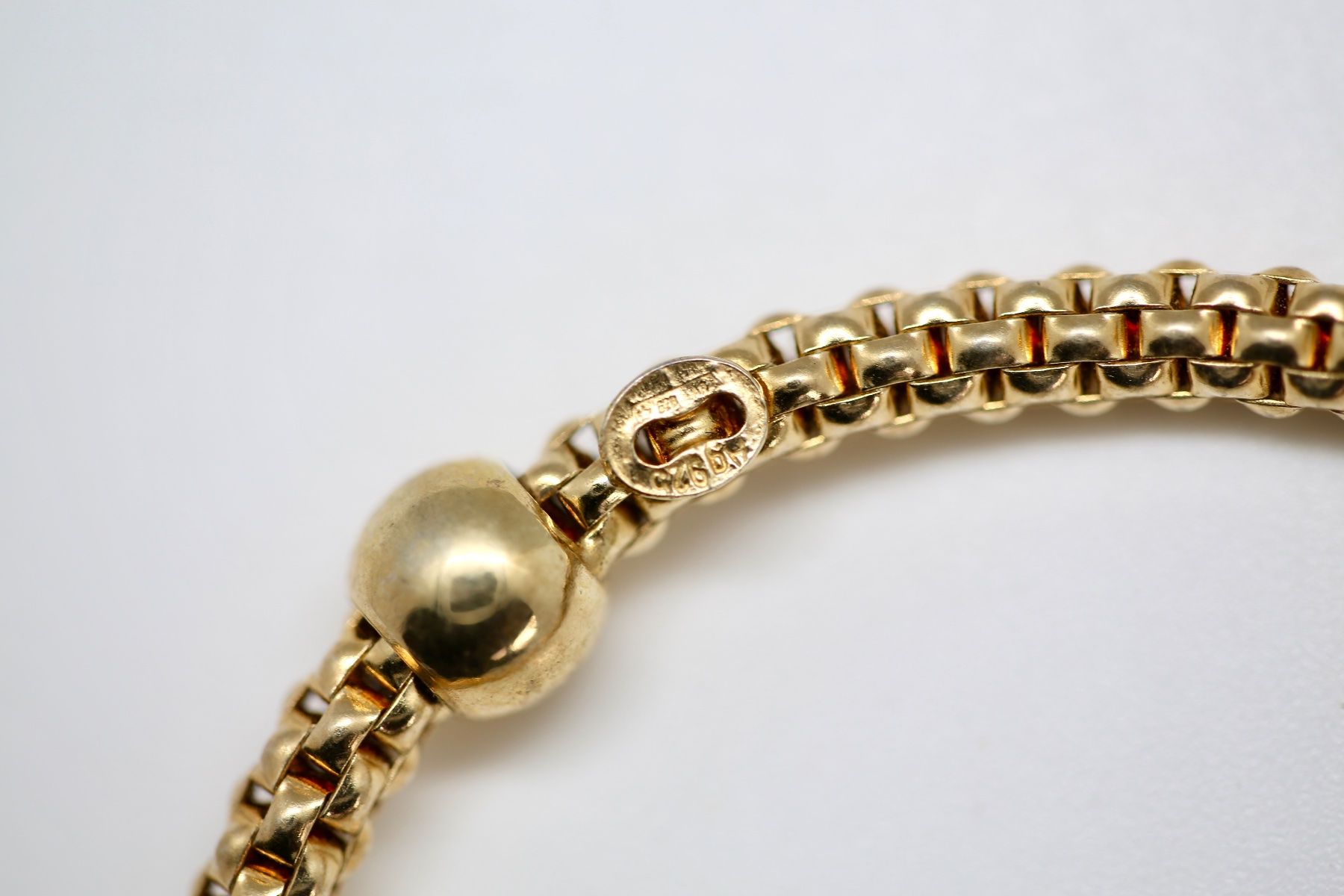 Bracciali & Braccialetti: Goldige Armkette aus 925 Silber – Usato da Reinach BL venduto da Han-Numismatik 3