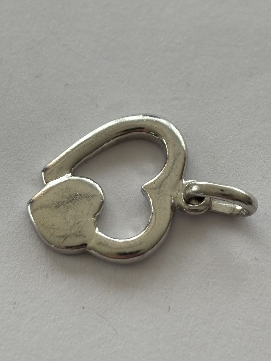 Anhänger: Schmuckanhänger Silber 925 Herz Design – Gebraucht aus Langnau am Albis von flusspflege 1