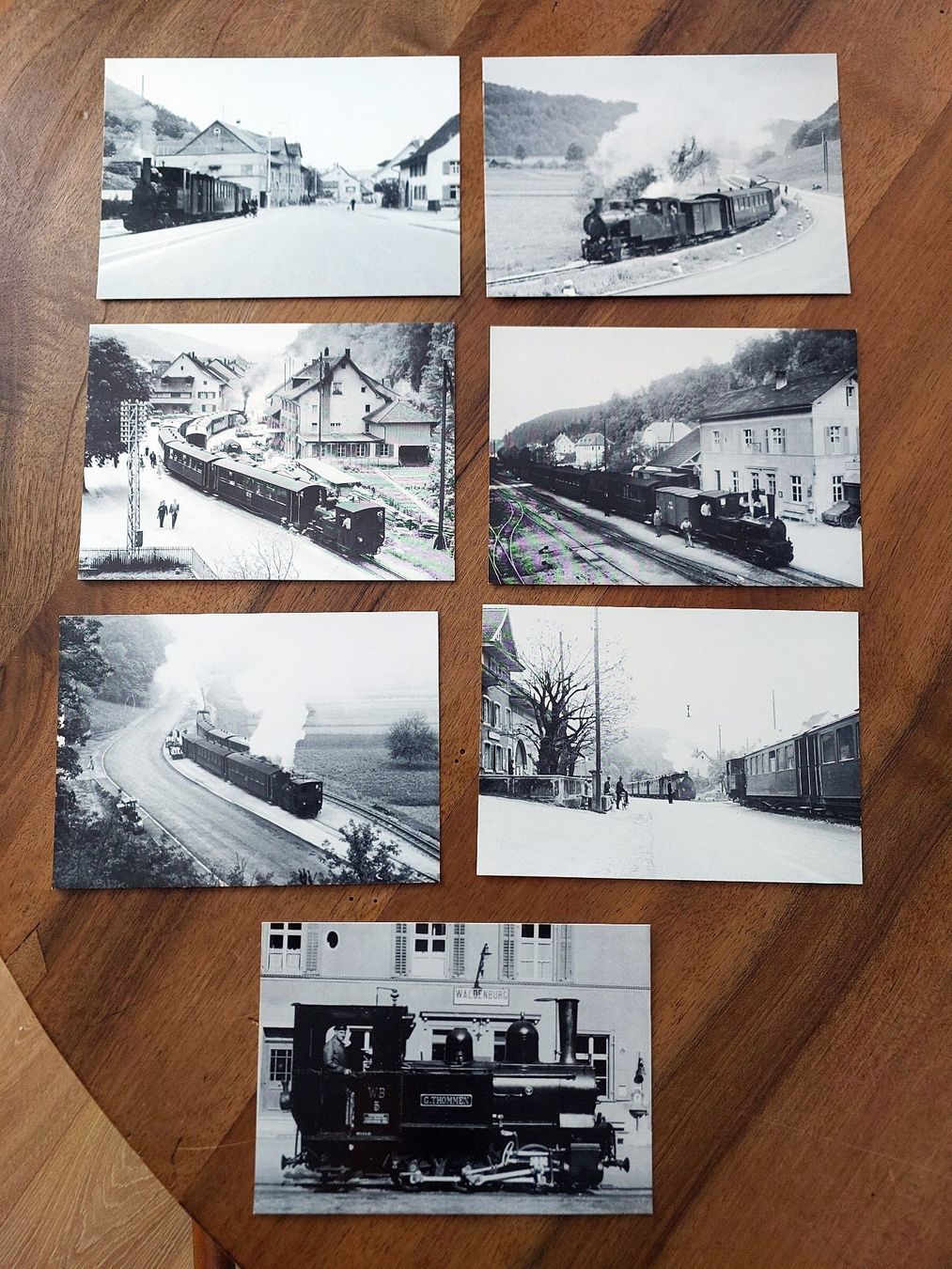 Cartoline postali: Waldenburgerbahn - AK-Serie – Usato da Schönenwerd venduto da Steidi