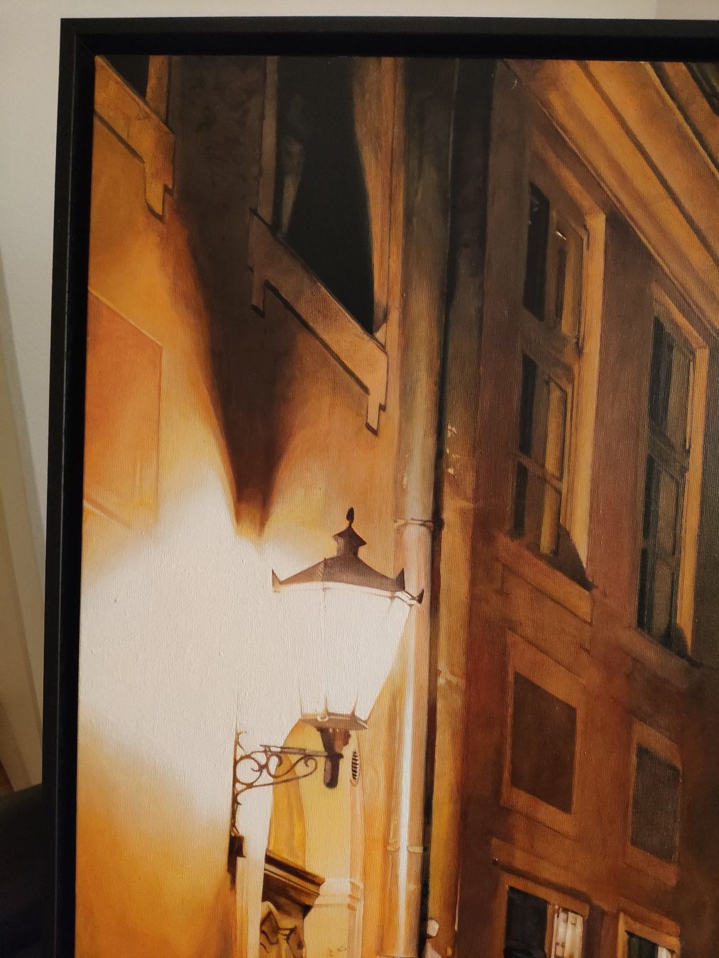 Gemälde: Acrylgemälde auf Leinwand "La rue des âmes" – Neu (gemäss Beschreibung) aus Greifensee von fran_cois 6