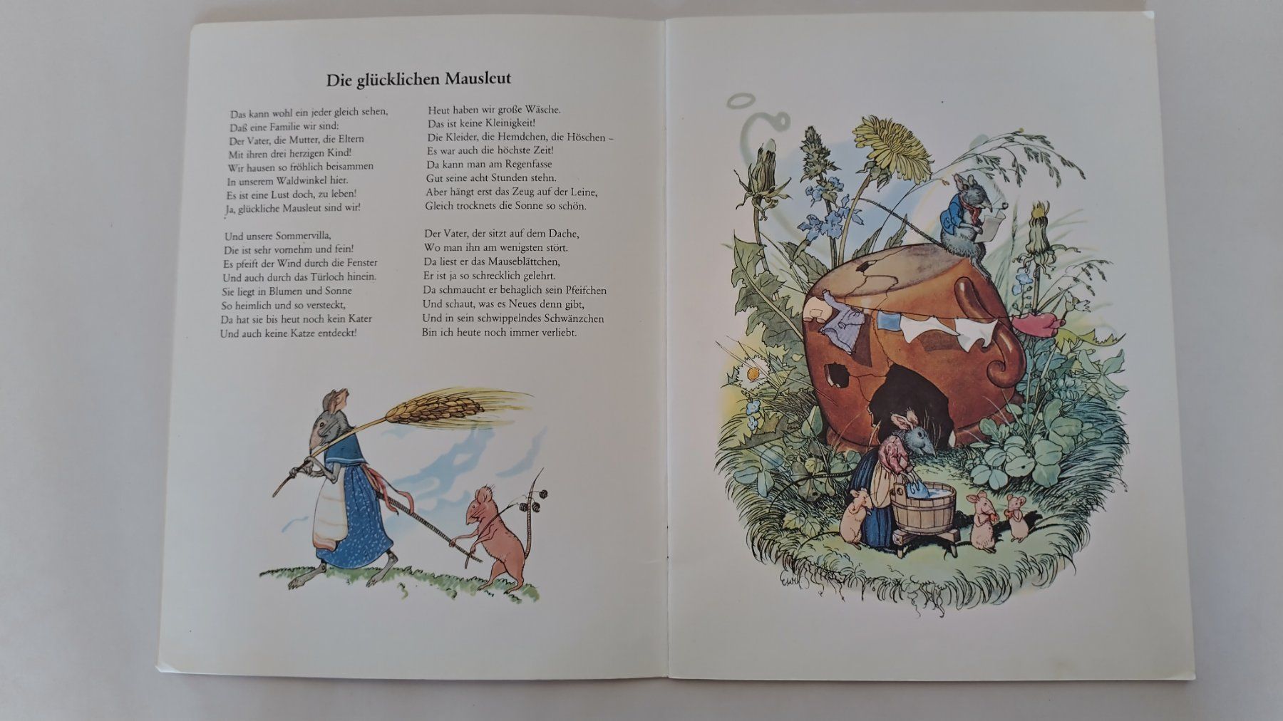Libri: Die glücklichen Mausleut  / Mäuse Heft / Else Wenz -Vietor – Usato da Bellach venduto da JingleJerry 3