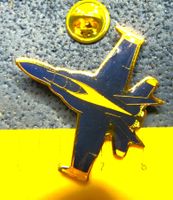 F/A-18 BLUE-ANGELS LEAD-JET SOLO PIN GLASIERT GROSS HORNET