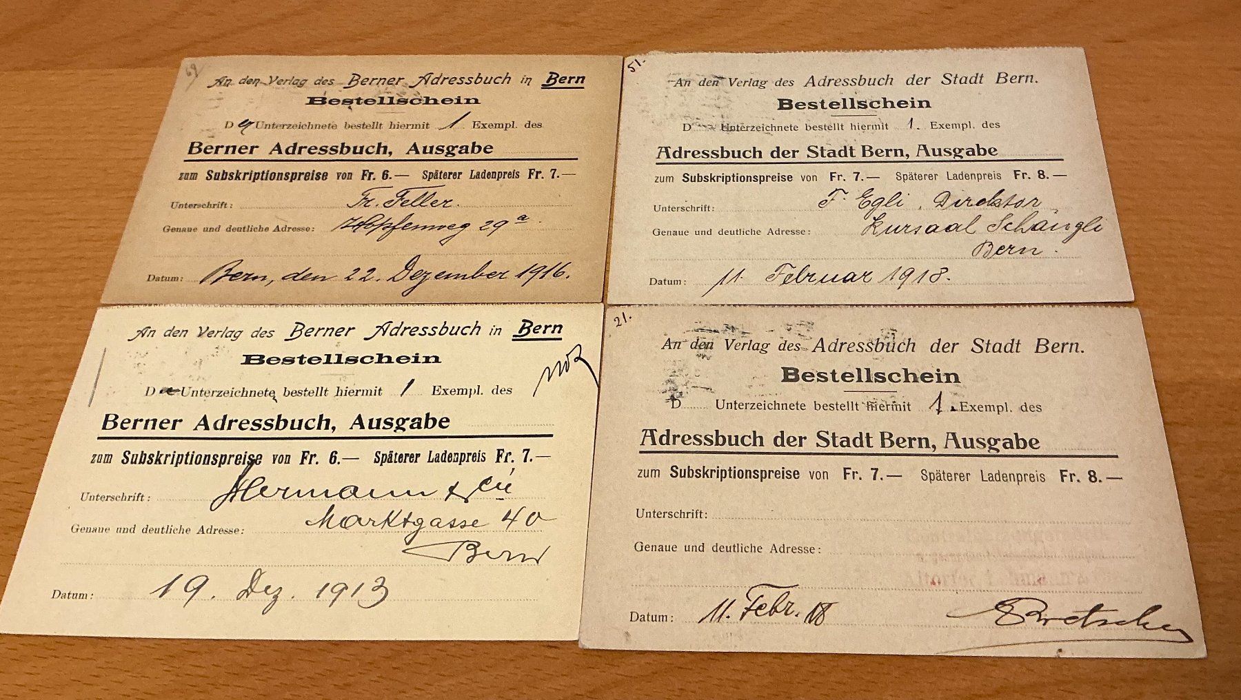 Tutti i francobolli: 4 Postkarten – Nuovo (secondo la descrizione) da Koblenz venduto da Markenhimmel 1