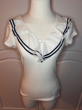 Ralph Lauren Shirt xs blau/weiss