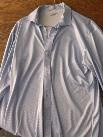 Collars & Co. Dress Shirt - Long Sleeve, Size Medium