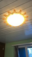 Kinderzimmer Lampe Sonne Design, Top Zustand! E27 inkl LED