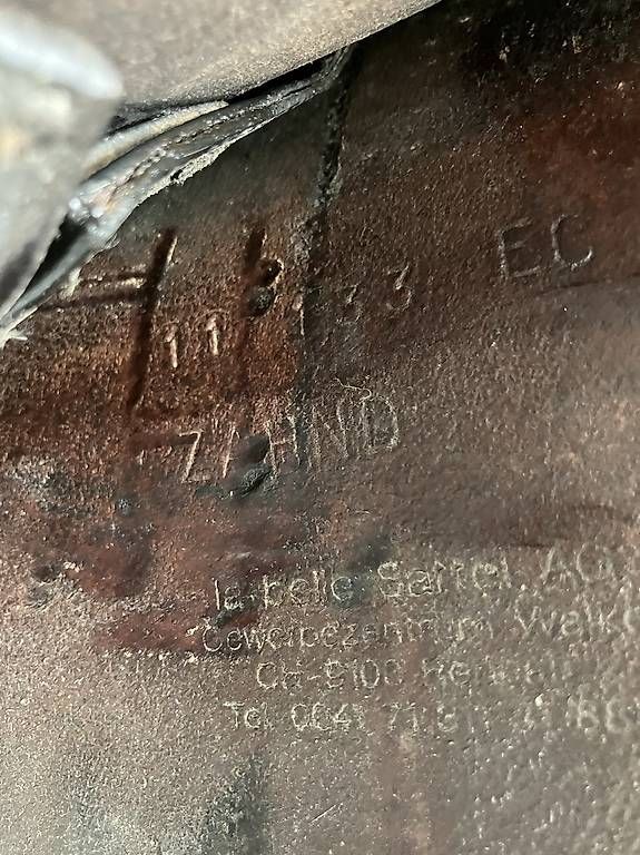 Selle & Accessori: Labelle Springsattel 17,5 Zoll – Usato da Kriessern venduto da Gavin0201 2