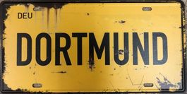 Dortmund Blechschild Ortsschild Signal Iduna Park Ruhrpott