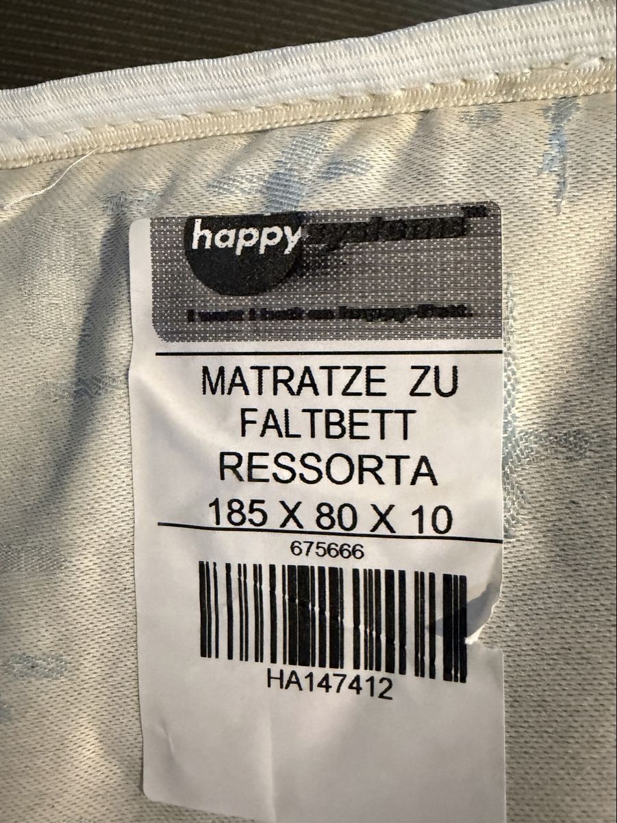Lits: Klappbett mit Matratze – D'occasion à Russikon par Puhelin 2