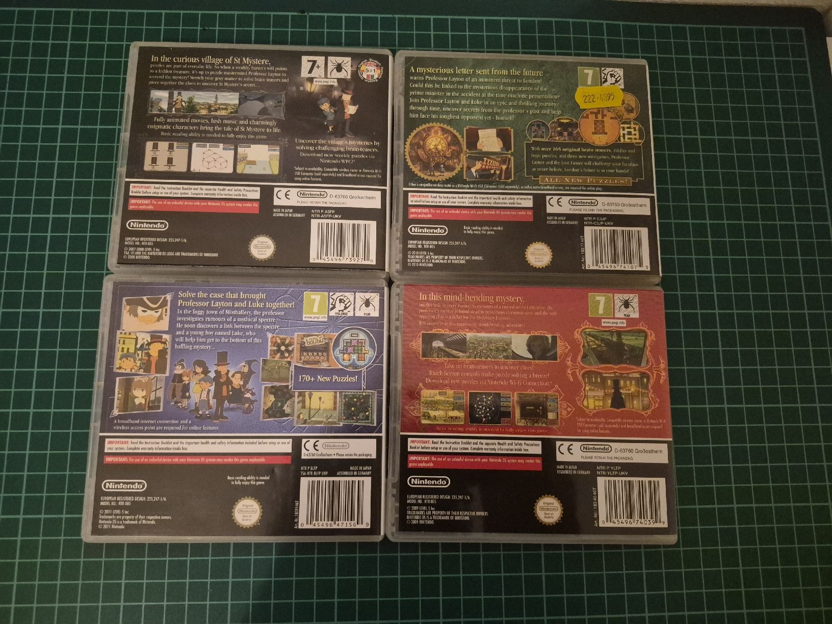 Nintendo Giochi: Professor Layton Series - Nintendo DS - Complete Set – Usato da Meyrin venduto da Retro-GZ 5