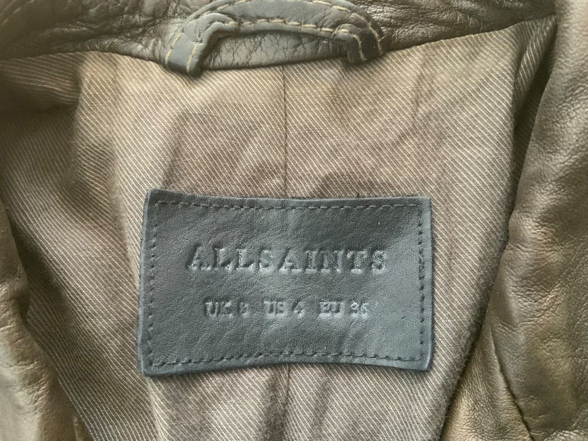 Allsaints Vestes: ALLSAINTS Lederjacke – D'occasion à Zürich par liviam1 2