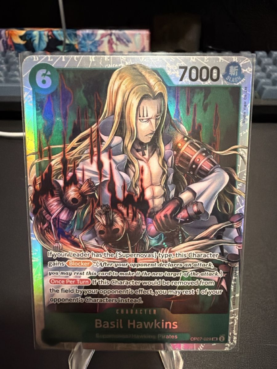 Bandai Cartes à collectionner: One Piece Karte - Basil Hawkins  – Neuf (Voir description) à Kriens par Ajiani