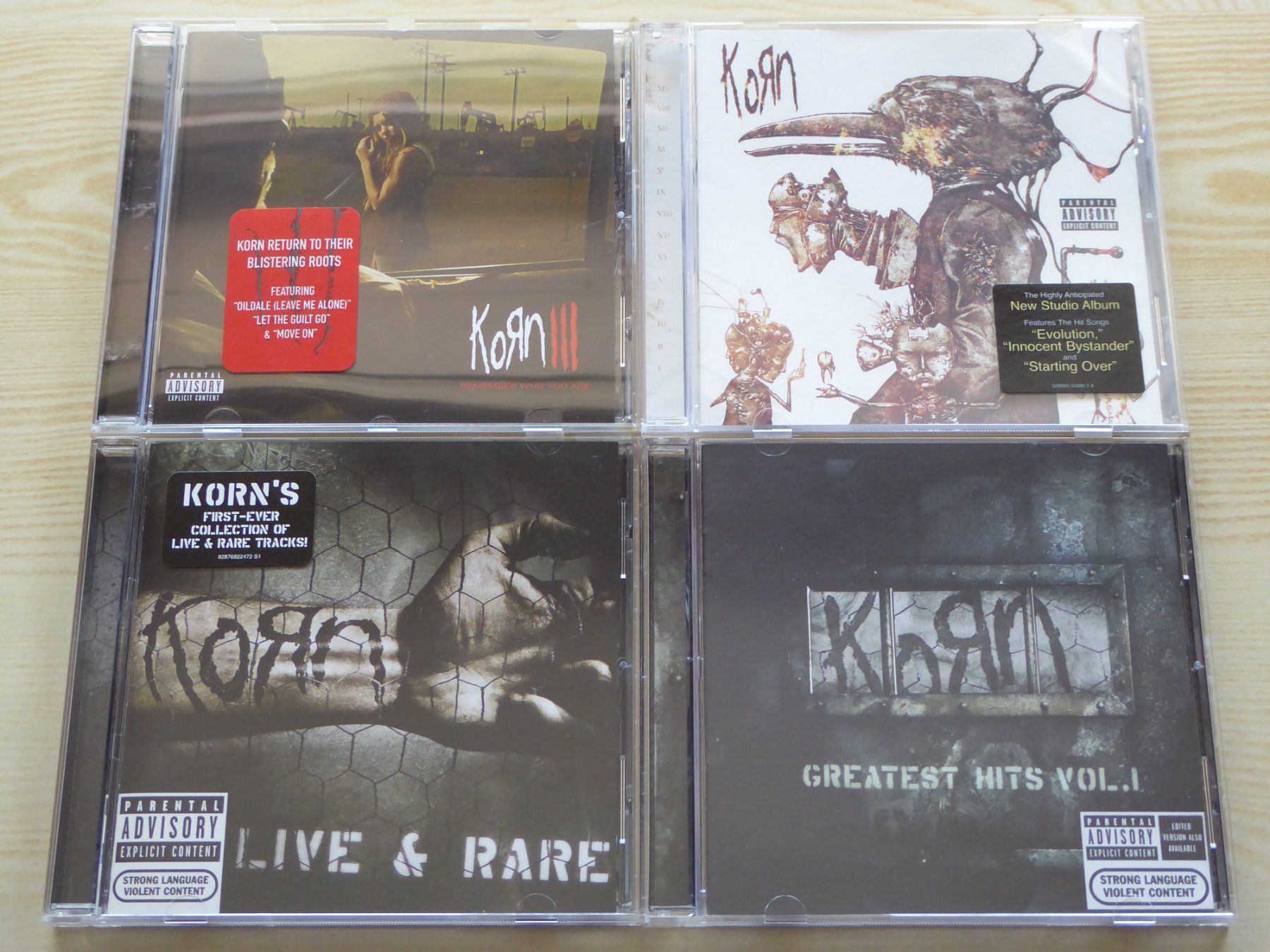 CD: 10 CDs Metal: Korn & Linkin Park – Usato da Triesen venduto da Comix8 1