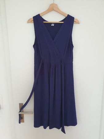 Bebefield Umstands Sommerkleid, Gr. 38, blau