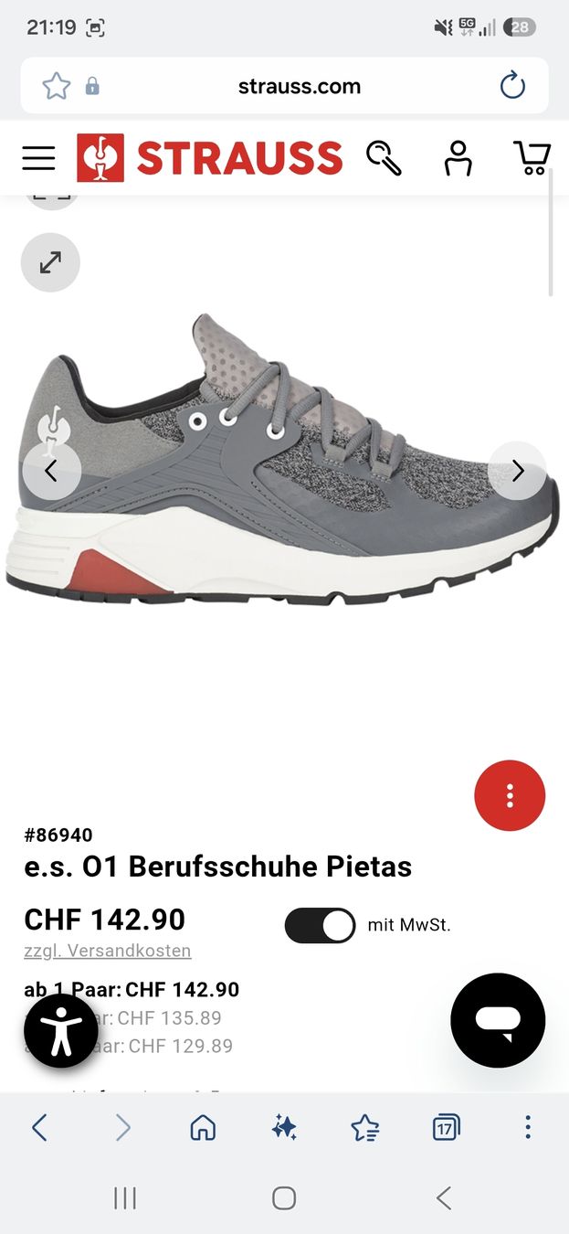 Engelbert Strauss Scarpe da uomo: Engelbert Strauss Sneaker gr.44 neu – Nuovo (secondo la descrizione) da Muri AG venduto da Truckgirl_87 1