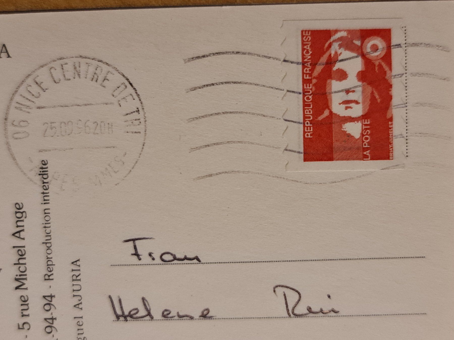 Cartoline postali: Ansichtskarte Nizza – Usato da Dintikon venduto da Vexi 1