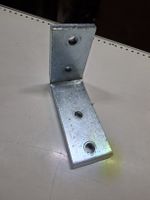 Metallwinkel, verzinkt, vielseitig einsetzbar, neuwertig