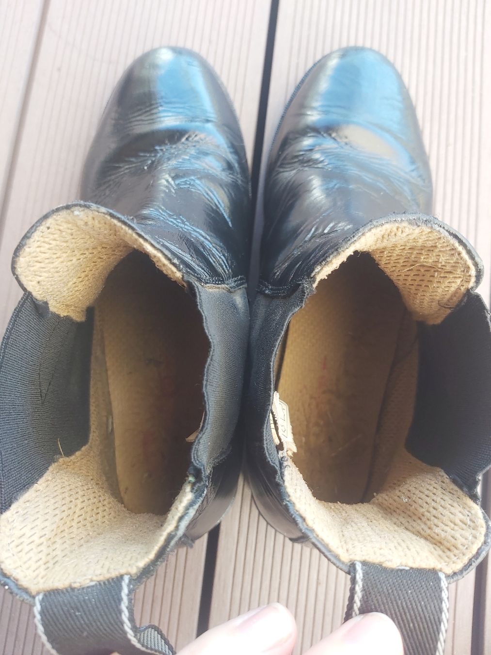 Herrenschuhe: Reitstiefeletten aus echtem Leder, gr.38 – Gebraucht aus Gunzwil von Meli_kung 2