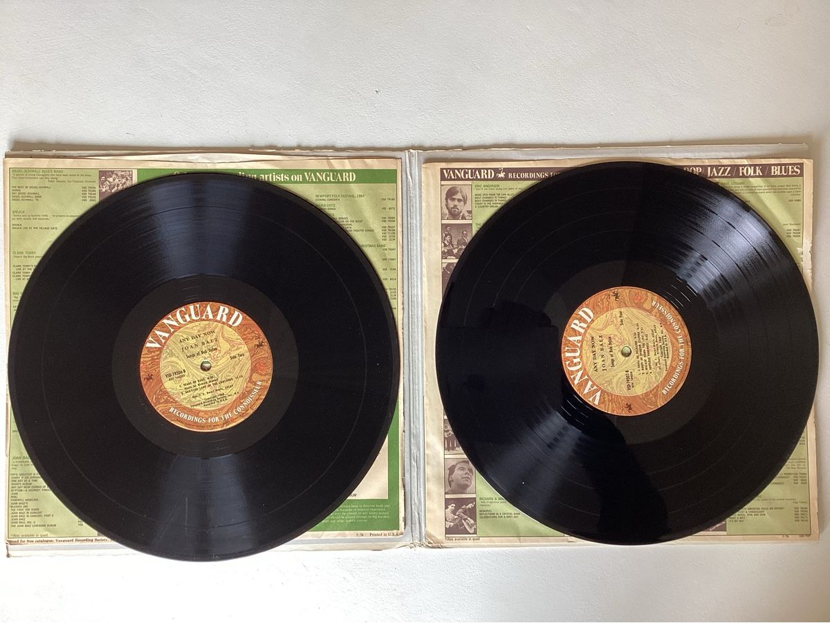Dischi in vinile: Joan Baez Any Day Now 1968 – Usato da Zürich venduto da Rockbyrd 4