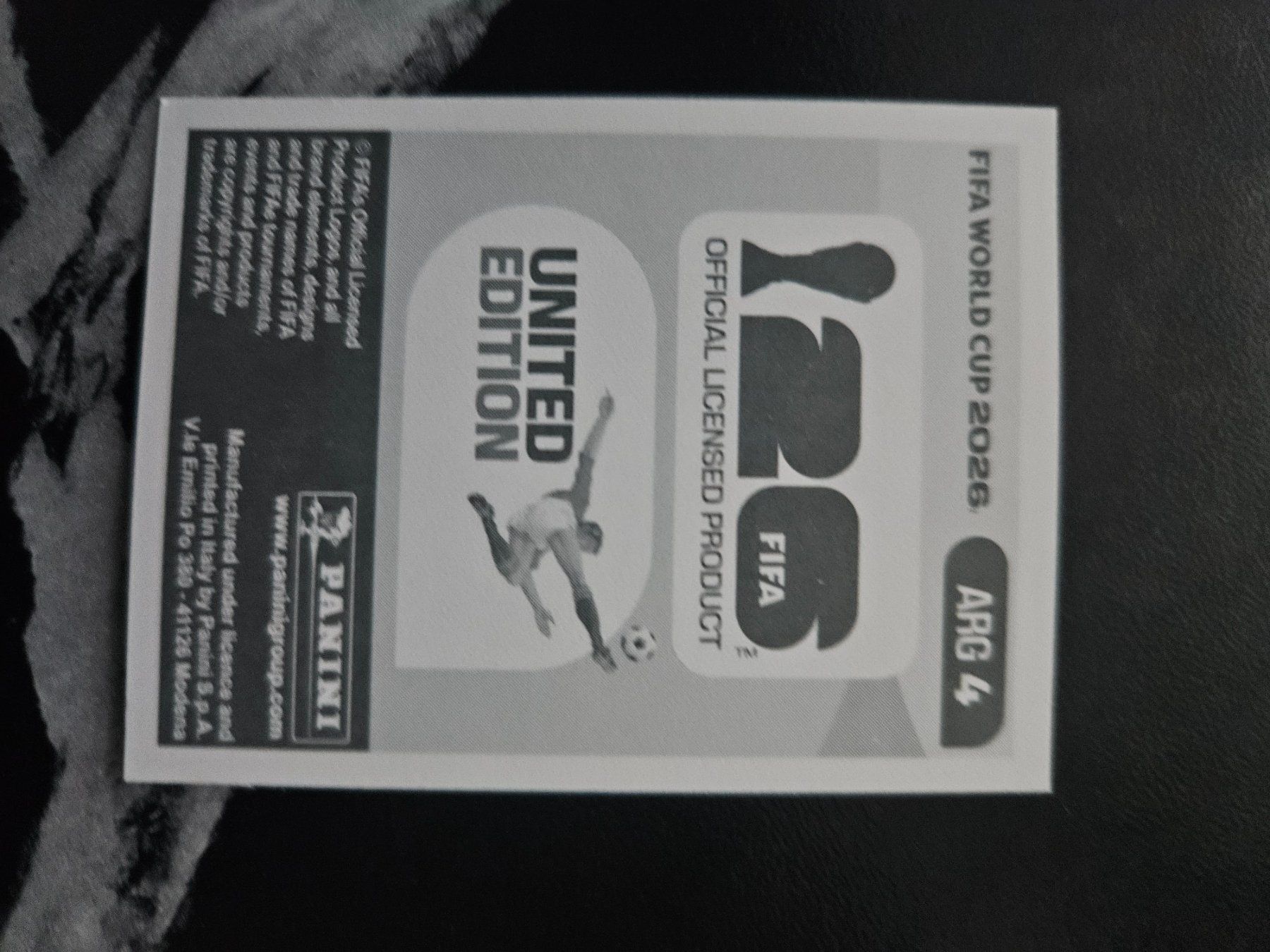 Panini Carte collezionabili: ARG 4 – Usato da Würenlingen venduto da Dinli 1