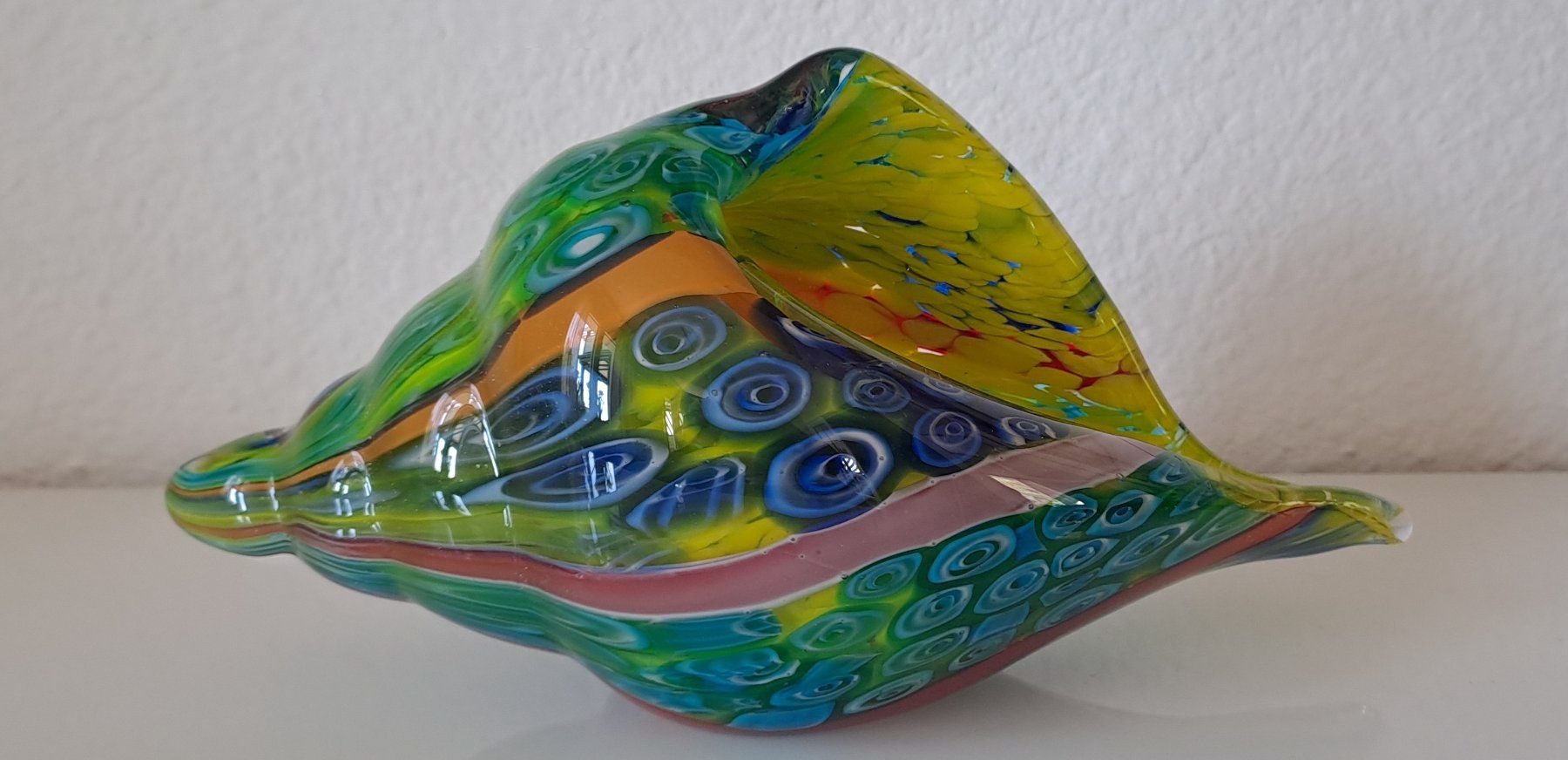 Murano Statuette: Wunderschöne Muschel aus Muranoglas – Usato da Wallisellen venduto da monbijoux009 1