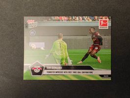 Topps Now Bundesliga Yan Diomande RB Leipzig #049 Rookie