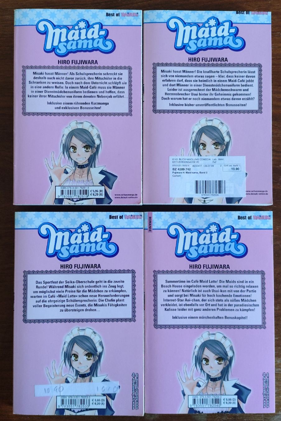 Fumetti: Manga Maid Sama 1-4 – Usato da St.Gallen venduto da cha_2y6l 1
