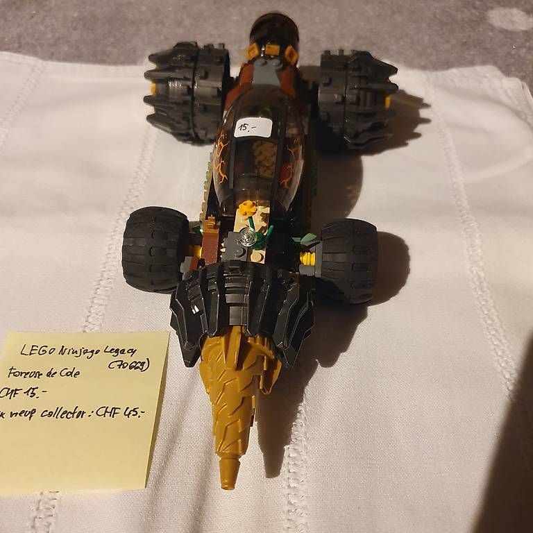 Spielzeuge: Lego Ninjago Legacy 70669 La Foreuse de Cole – Gebraucht aus Corcelles-le-Jorat von Fashion_Unfold