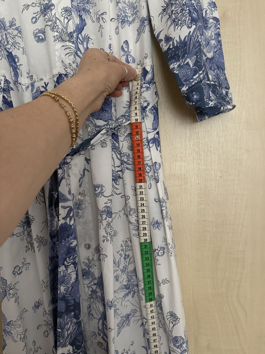 Vestiti: Maxikleid Blumenmuster Blau Weiss Grösse S gebraucht – Nuovo (secondo la descrizione) da Sarnen venduto da Sla_ta 2
