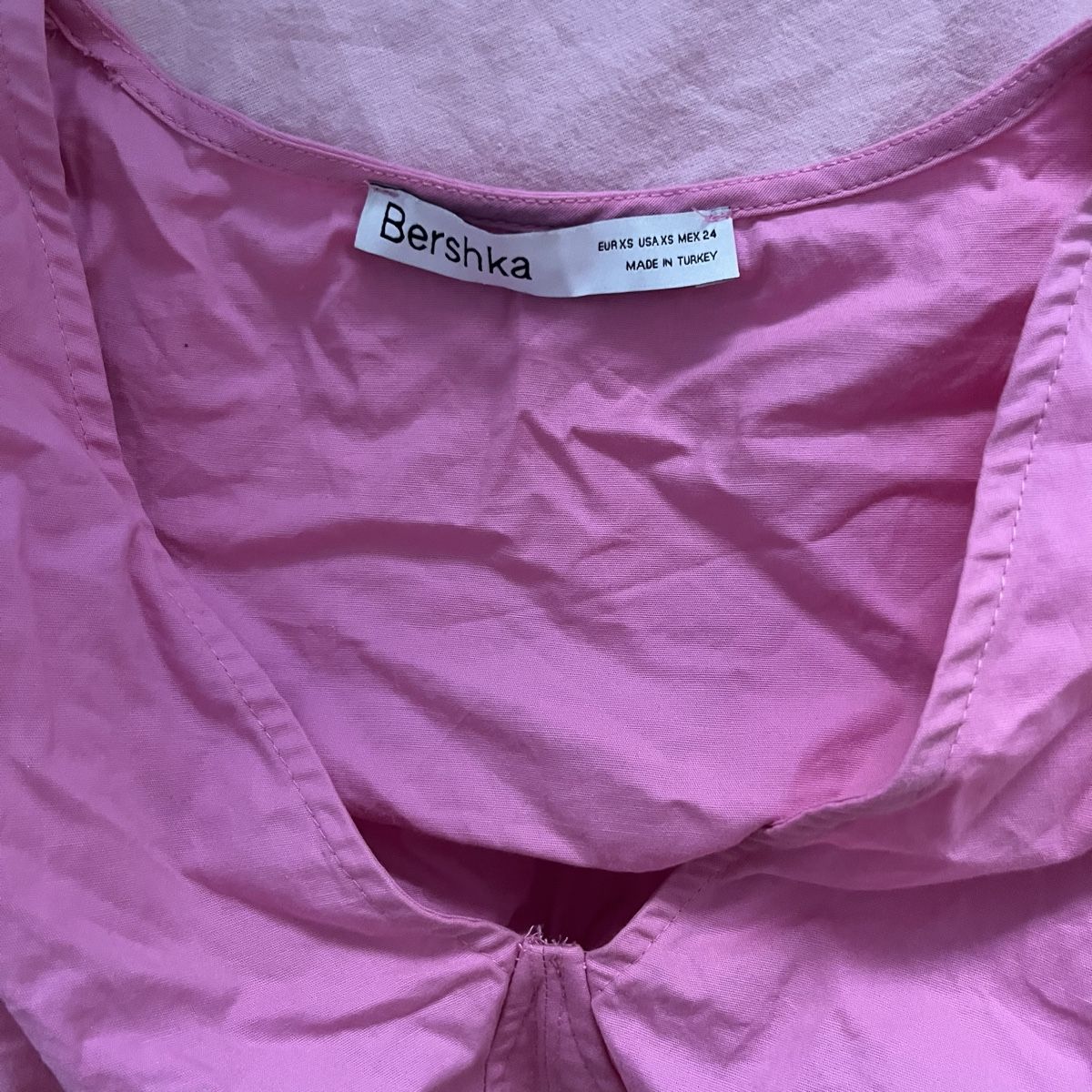 Bershka Camicette: Haut rose effet corset – Usato da Le Grand-Saconnex venduto da Koko.hime_ 2