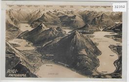 Rigi-Panorama Relief