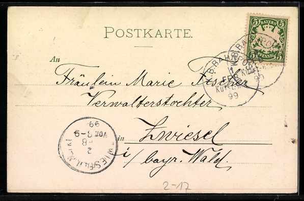 Cartoline postali: Paar sitzt auf einer Postkutsche, Magst  – Usato da Berlin venduto da bartko-reher 1