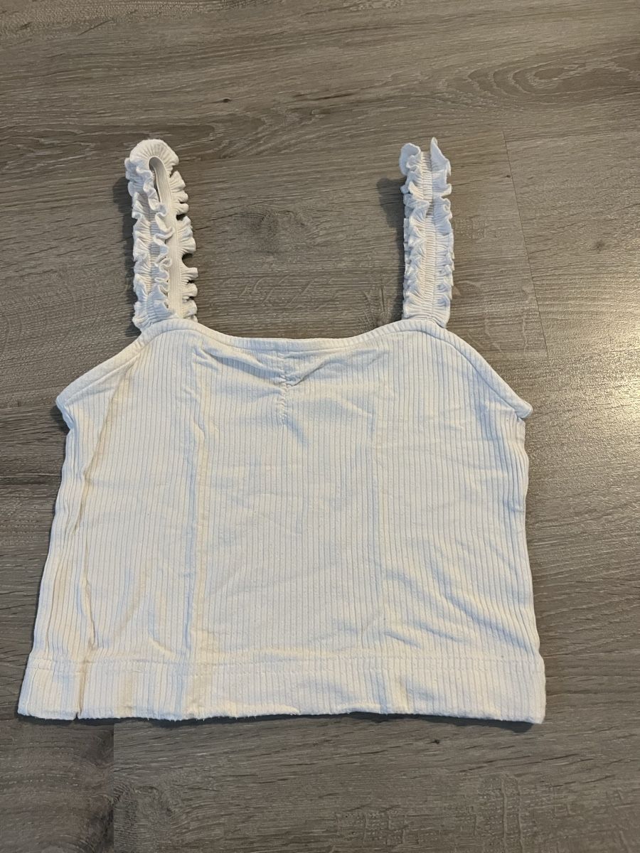 Lotti & Set di vestiti: Lot de 2 tops blancs – Nuovo (secondo la descrizione) da Les Geneveys-sur-Coffrane venduto da papoute 1