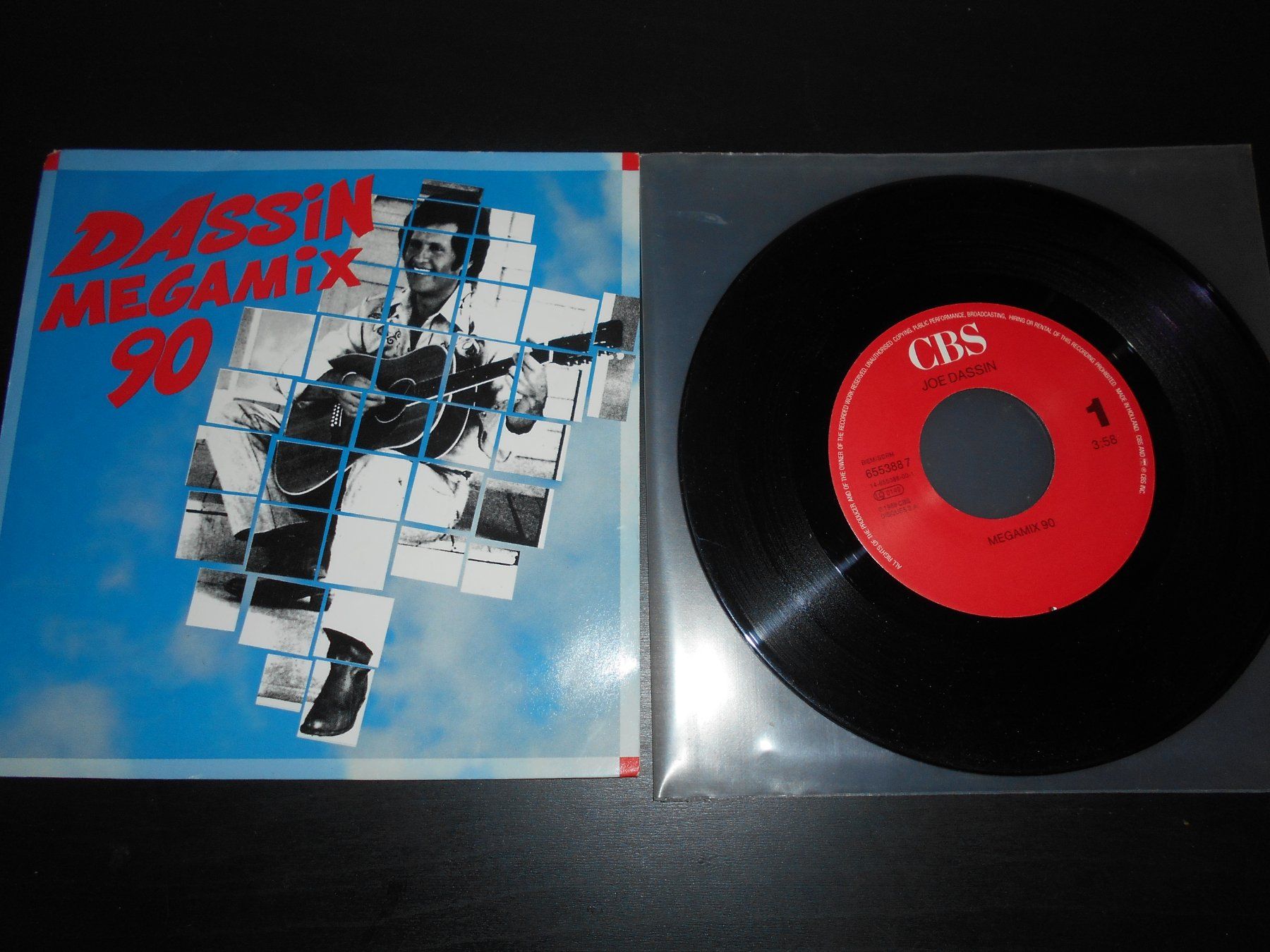 Dischi in vinile: Joe Dassin -- Megamix 90 – Usato da Aarberg venduto da witchhunter01