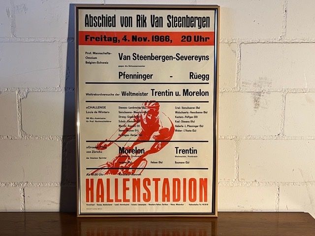 Foto & Immagini: Originalplakat Velorennen Hallenstadion 1966 – Usato da Zürich venduto da Lager_Zeughaus 5