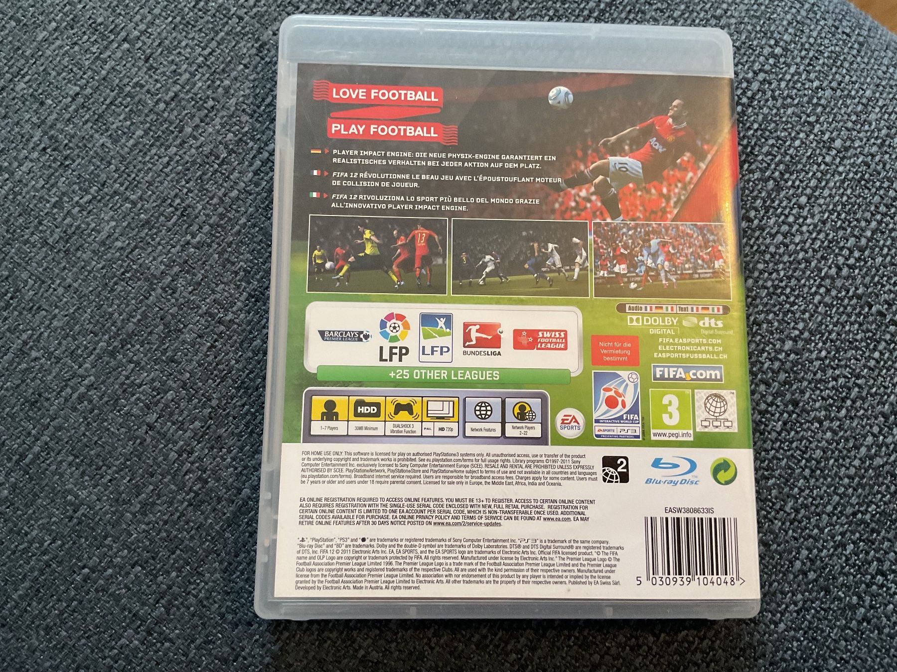 Giochi: Original PS3 FIFA12 – Usato da Icogne venduto da luna.16 2