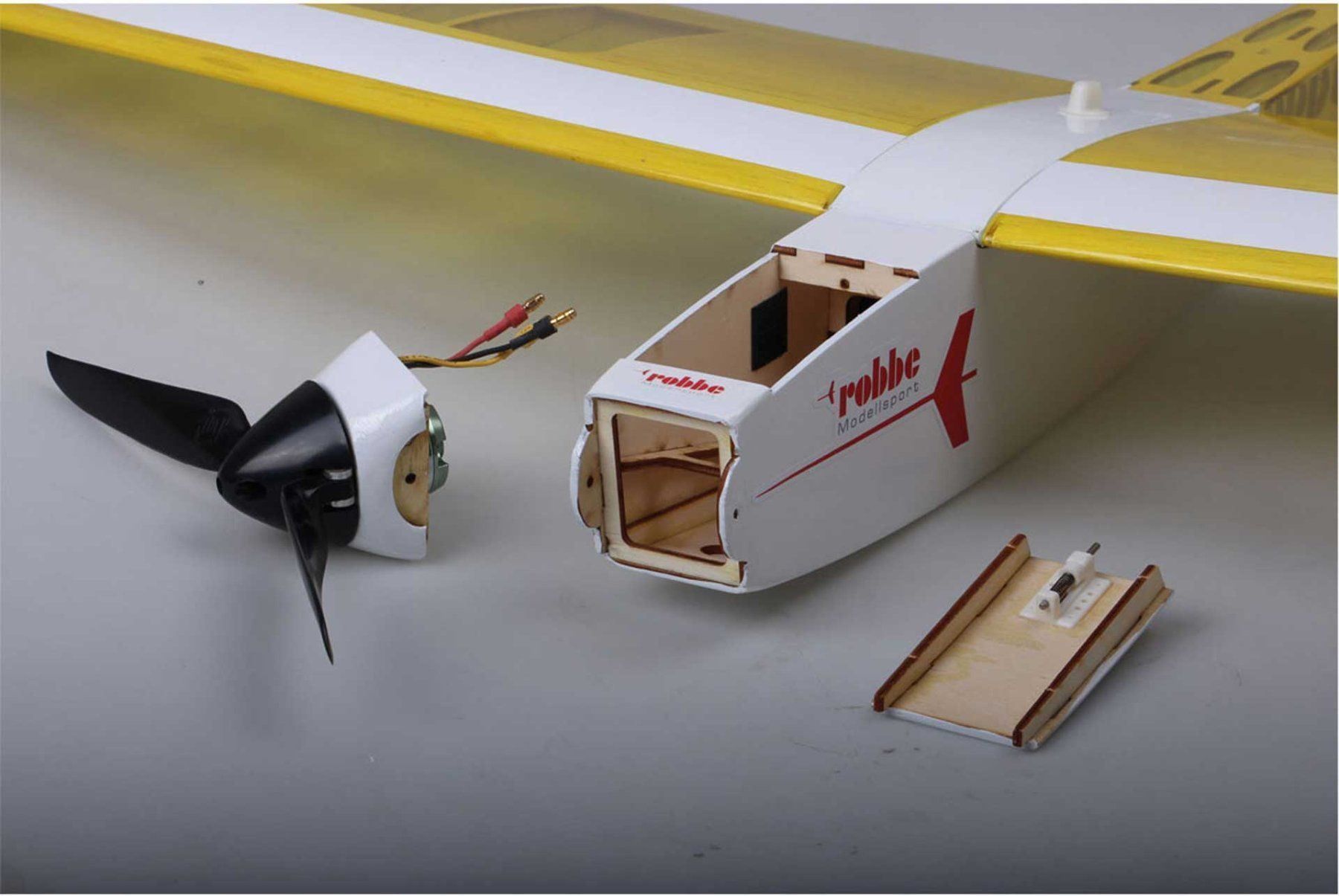 Robbe RC Modellbau: Robbe Elektrosegler mit Querruder, Holzbausatz – Neu und originalverpackt aus Horgen von RcModell 3